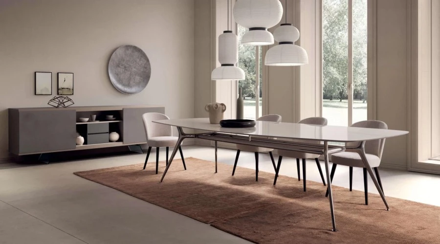 Tavolo ovale Presotto Italia P016