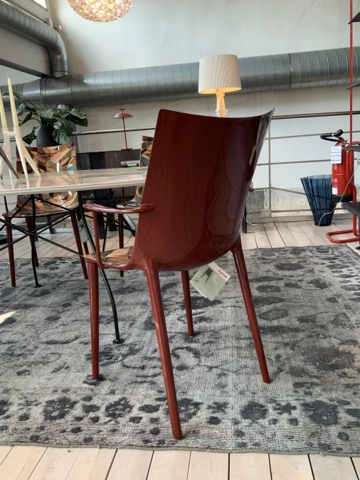 Sedia con braccioli Kartell H.h.h.