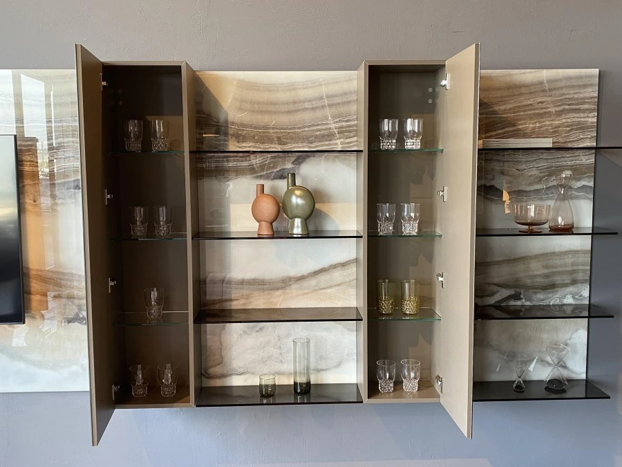 Interno contenitori | Parete Boiserie LAGO