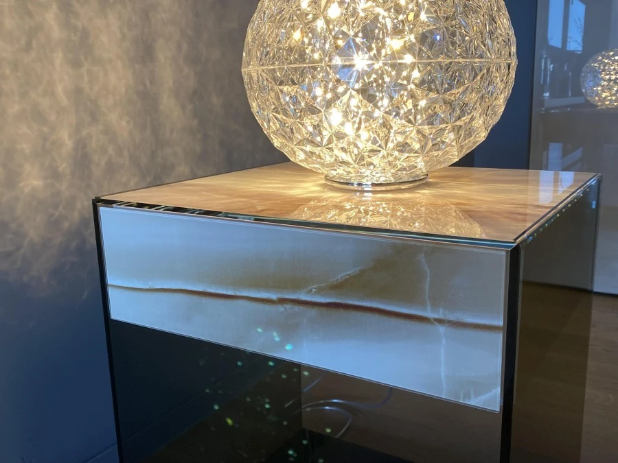 Dettaglio | Comodino Up Glass LAGO