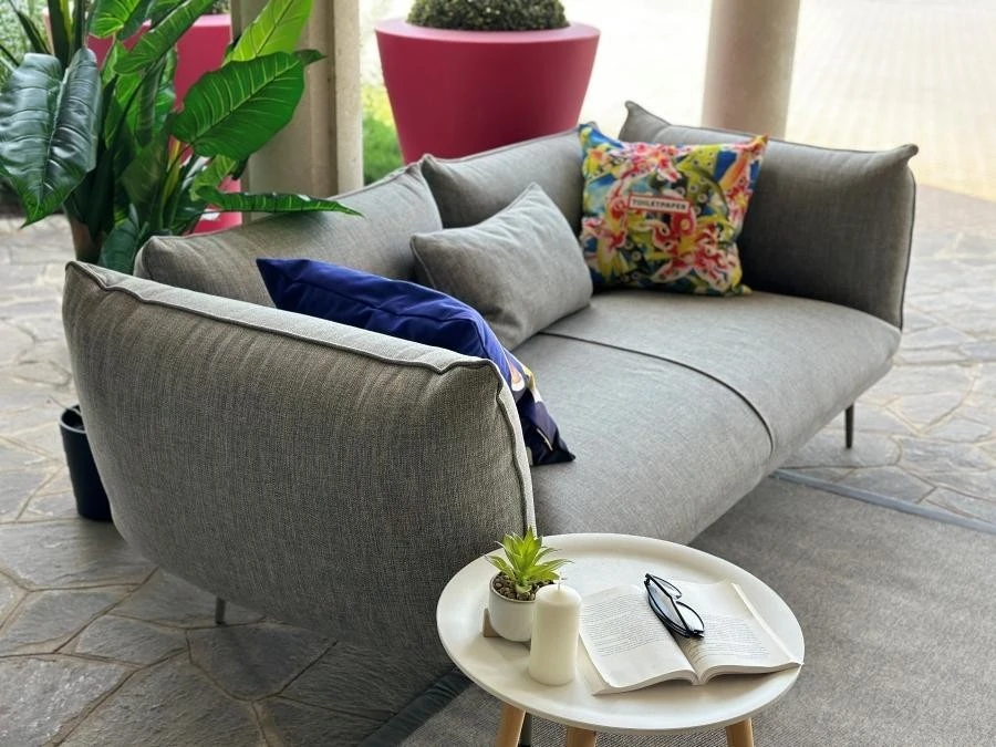 Divano da giardino Myyour Piuma