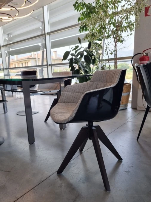 Poltroncina MDF Flow chair collection