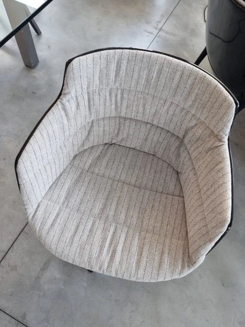 Poltroncina MDF Flow chair collection