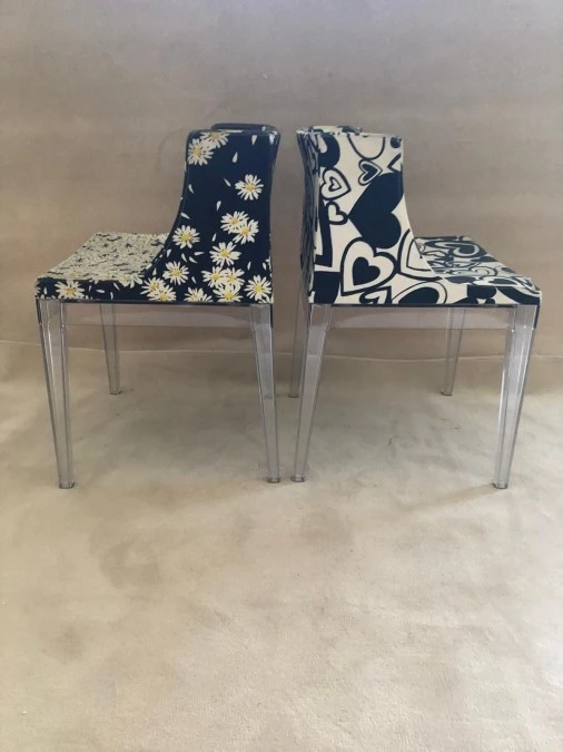 Sedia senza braccioli Kartell Mademoiselle à la Mode