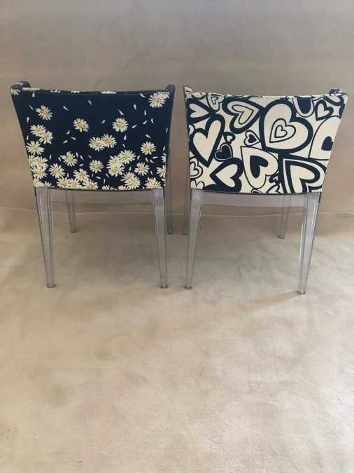 Sedia senza braccioli Kartell Mademoiselle à la Mode