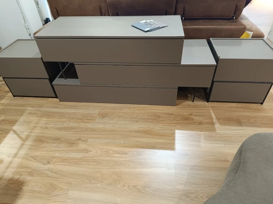 Letto con gruppo Febal Casa LINEA NOTTE