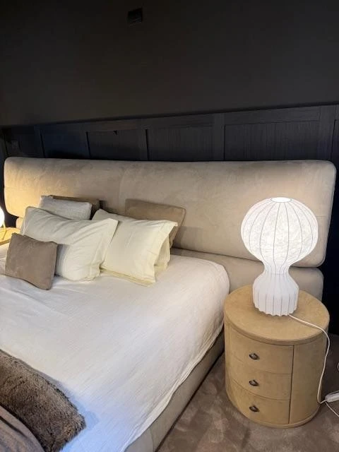 Letto matrimoniale con contenitore Flou Yuna