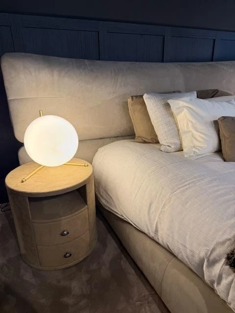 Letto matrimoniale con contenitore Flou Yuna