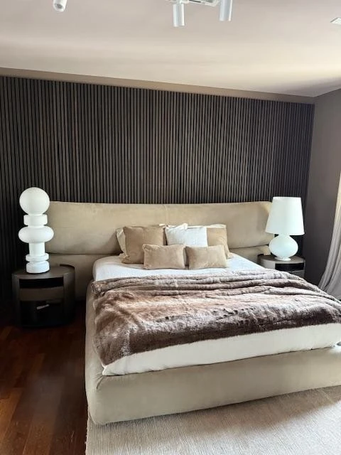 Letto matrimoniale con contenitore Flou Yuna