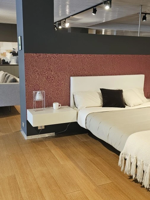 Letto matrimoniale Lago Fluttua e comodini 36e8