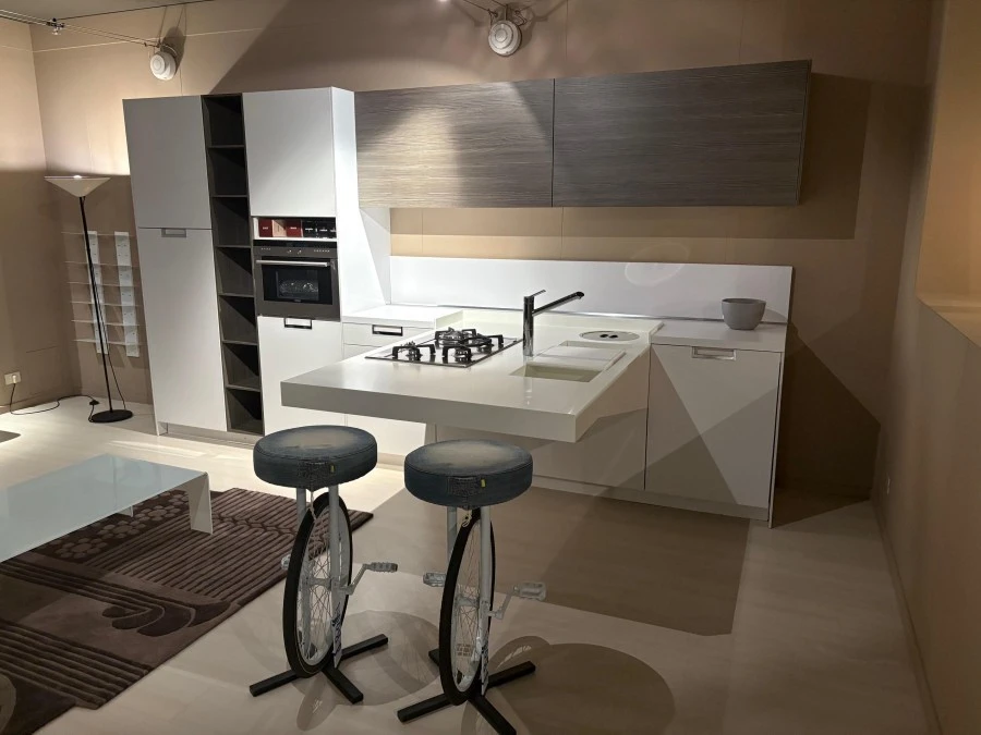 Cucina con penisola Snaidero BOARD