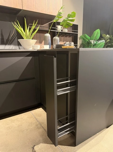 Cucina angolare Arredo3 Kalì Pet nero
