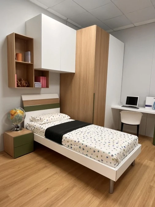 Cameretta con cabina armadio Moretti Compact Young