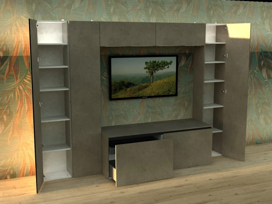 Soggiorno componibile Veneta Cucine Start Time j