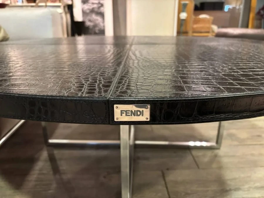 Tavolino rotondo Fendi Casa Tavolino
