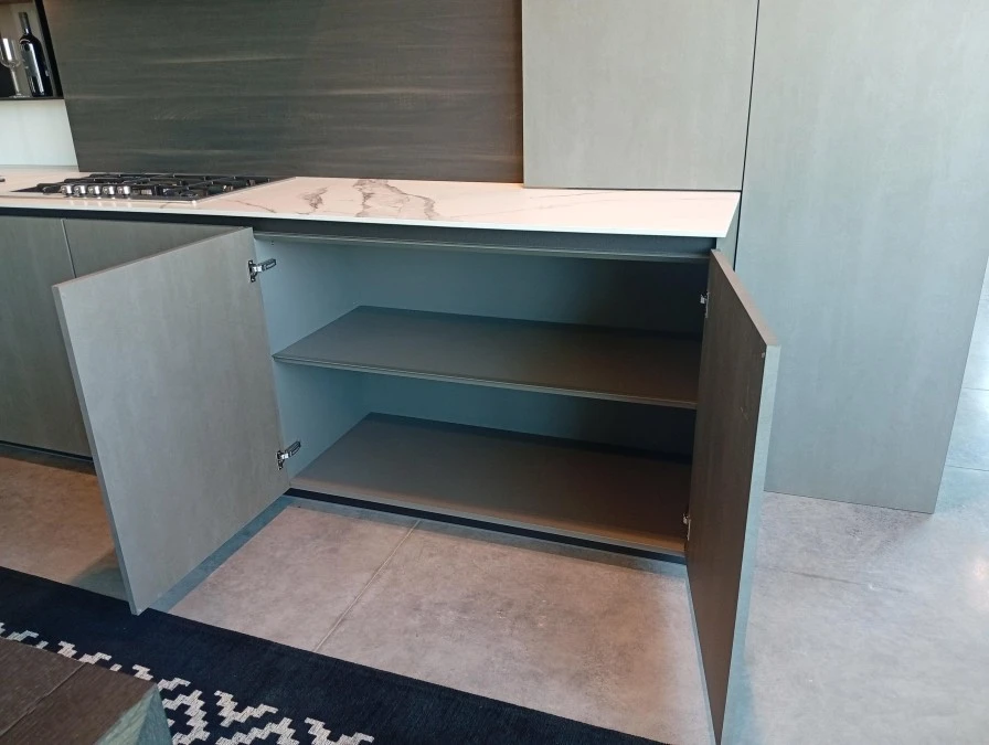 Cucina lineare Modulnova mh6 Grigio