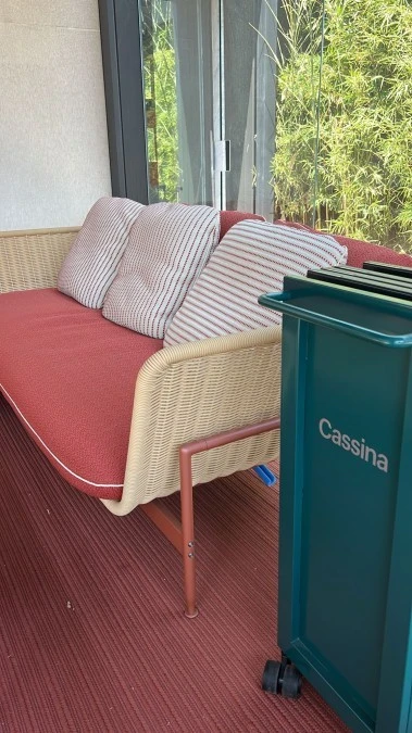 Divano da giardino Cassina ESOSOFT OUTDOOR