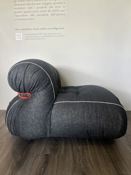 Poltrona Cassina Soriana nero