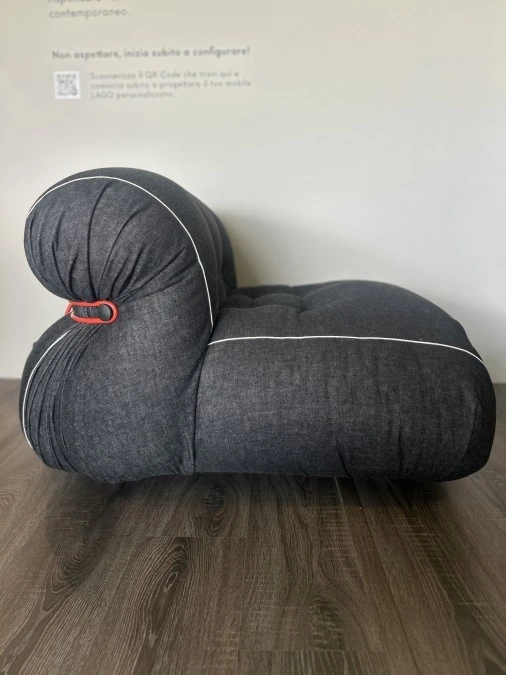 Poltrona Cassina Soriana nero