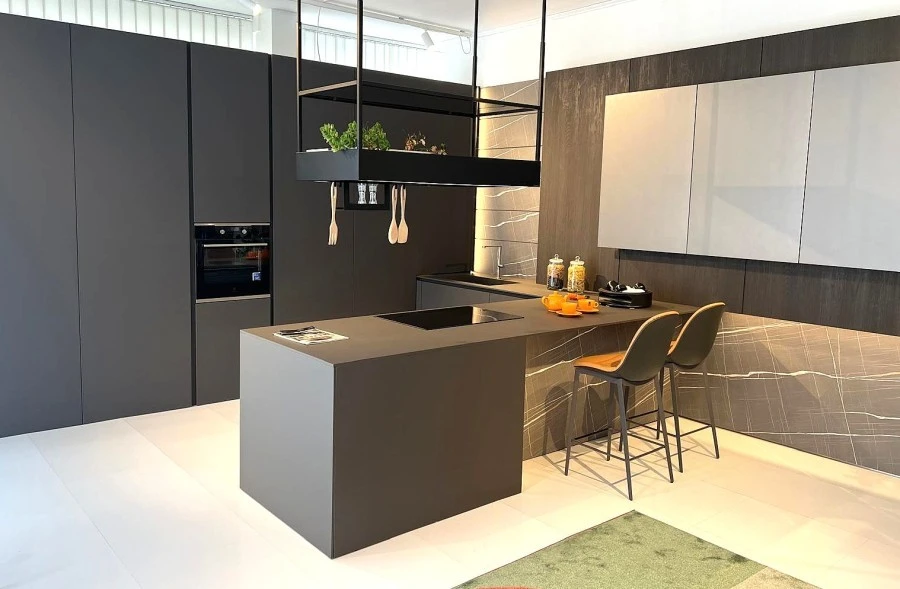 Cucina con penisola Modulnova MH6