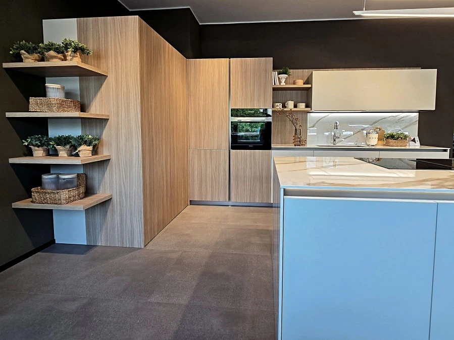 Cucina con Isola Febal Casa Origina Profilo L