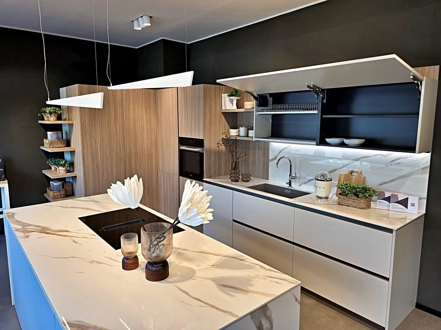 Cucina con Isola Febal Casa Origina Profilo L