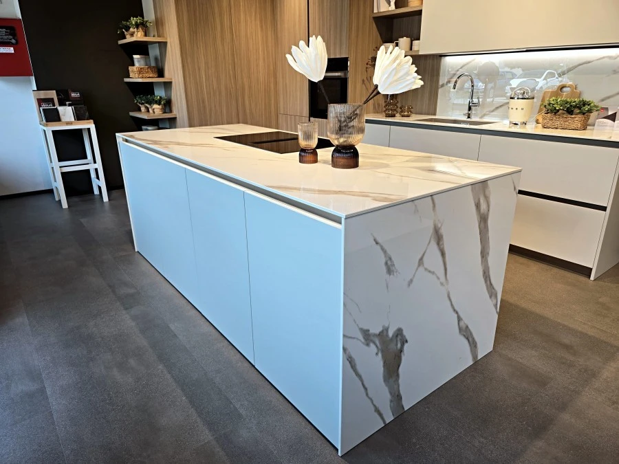 Cucina con Isola Febal Casa Origina Profilo L