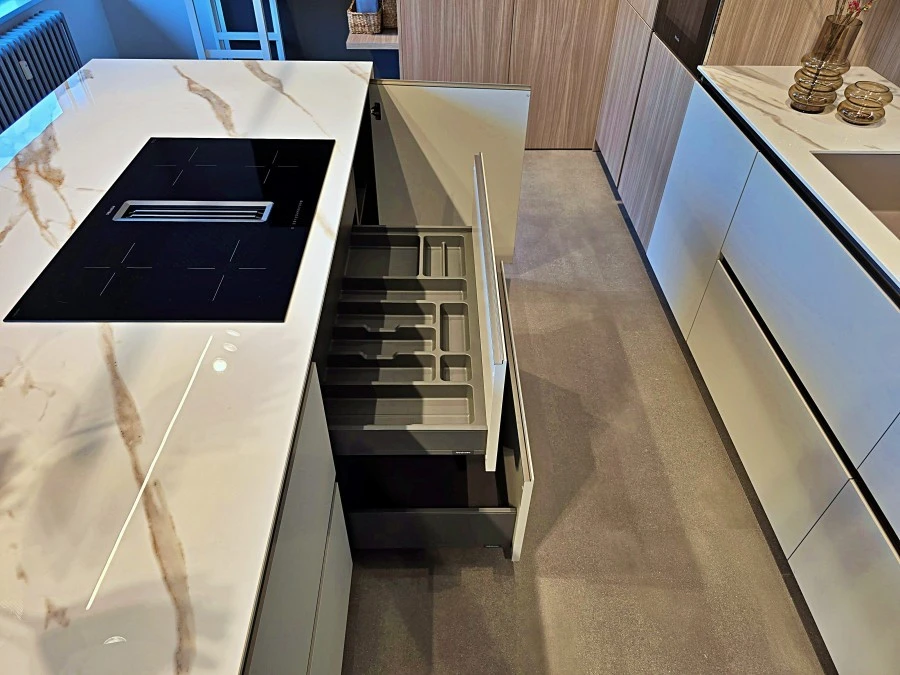 Cucina con Isola Febal Casa Origina Profilo L