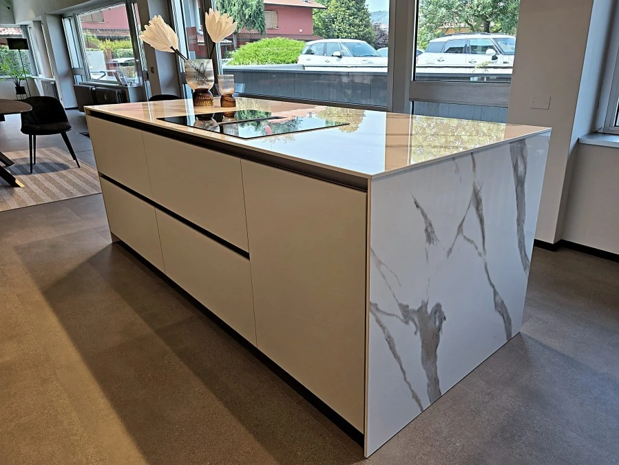 Cucina con Isola Febal Casa Origina Profilo L