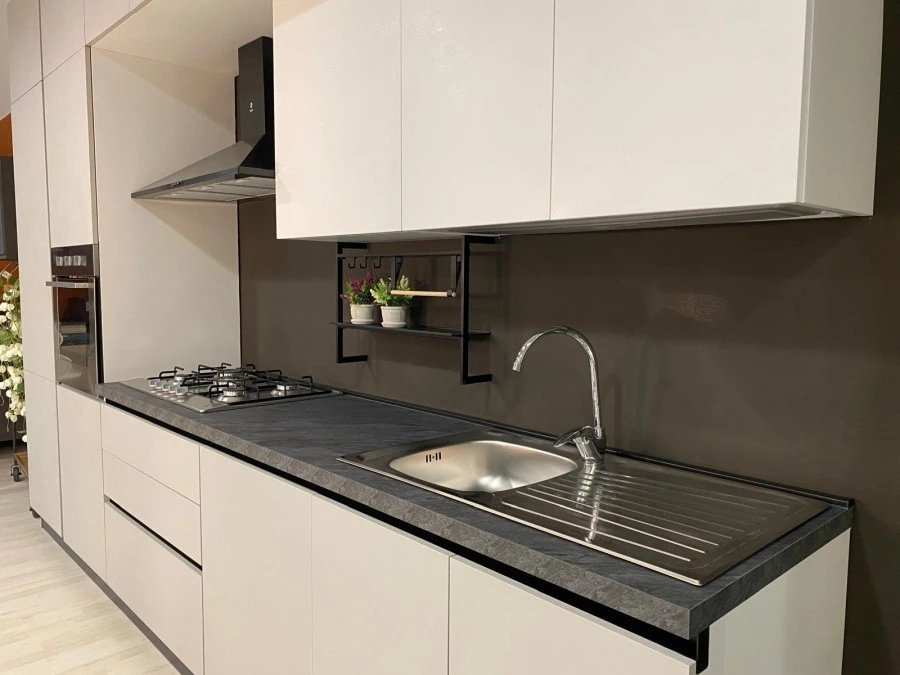 Cucina lineare Net Cucine New Smart