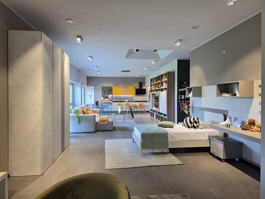 Cameretta letto singolo Febal Casa Momenti