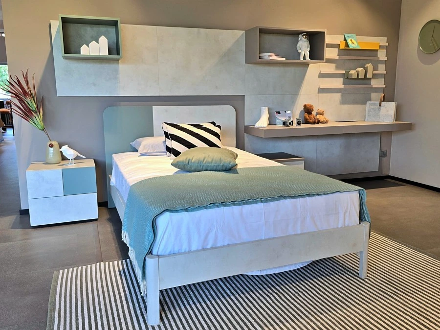 Cameretta letto singolo Febal Casa Momenti