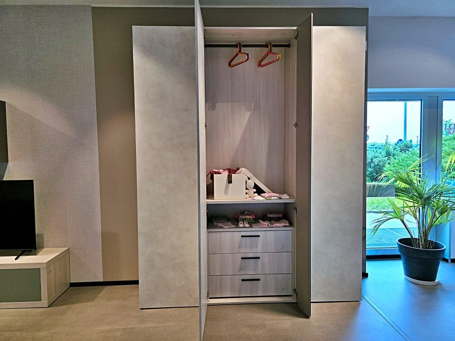 Cameretta letto singolo Febal Casa Momenti