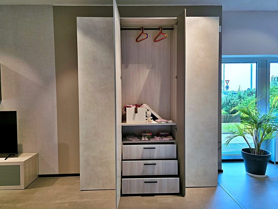Cameretta letto singolo Febal Casa Momenti