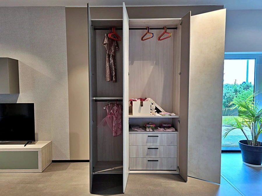 Cameretta letto singolo Febal Casa Momenti