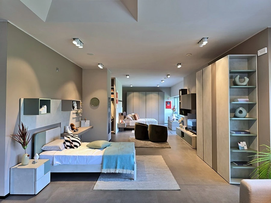 Cameretta letto singolo Febal Casa Momenti