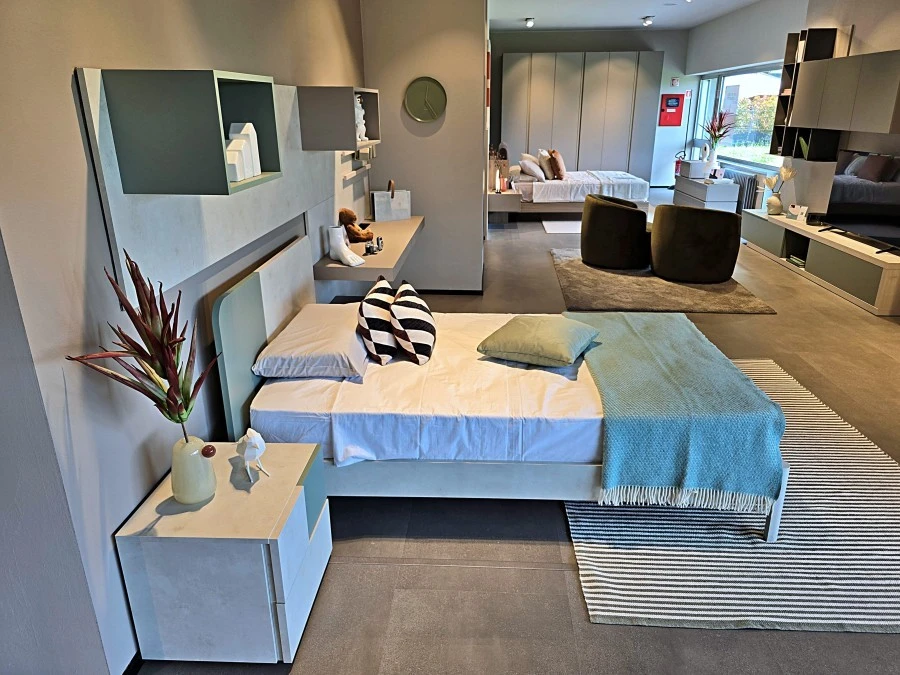 Cameretta letto singolo Febal Casa Momenti