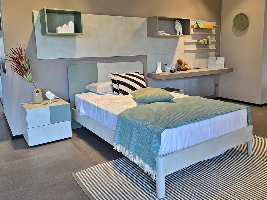 Cameretta letto singolo Febal Casa Momenti
