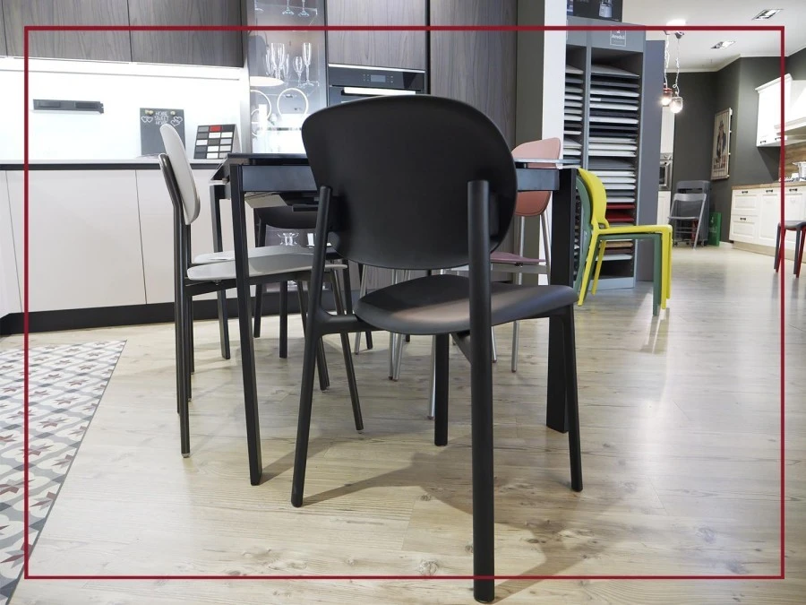 Sedia senza braccioli Connubia Zero CB2151
