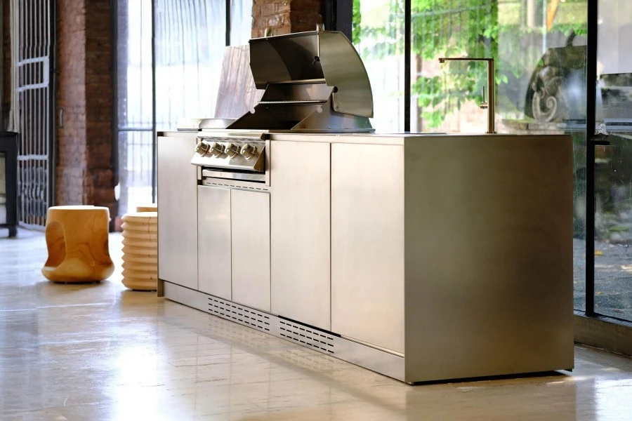 Cucina da esterno OF outdoorkitchens Customizzata Officine Fanesi