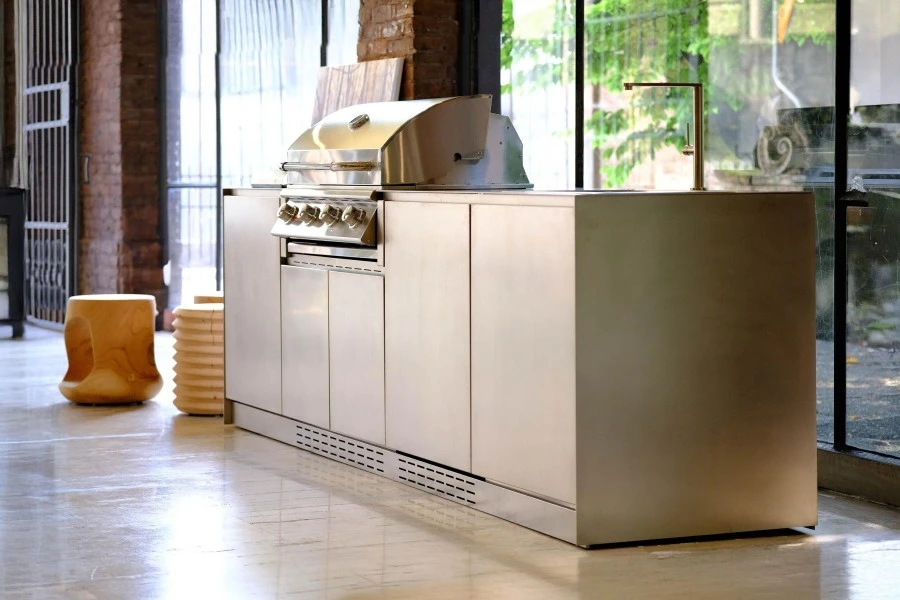 Cucina da esterno OF outdoorkitchens Customizzata Officine Fanesi