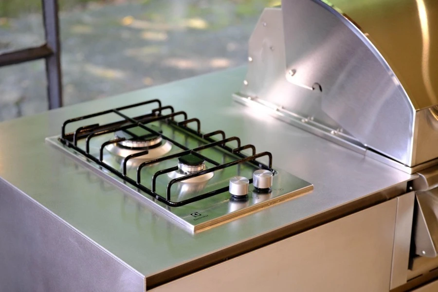 Cucina da esterno OF outdoorkitchens Customizzata Officine Fanesi