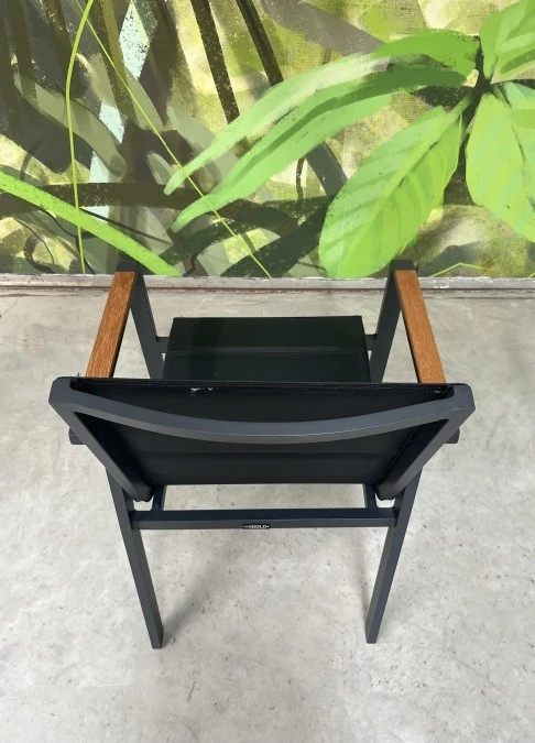 Sedia da esterno (color grigio antracite) COLLEZIONE NOFI 2.0 HIGOLD MILANO