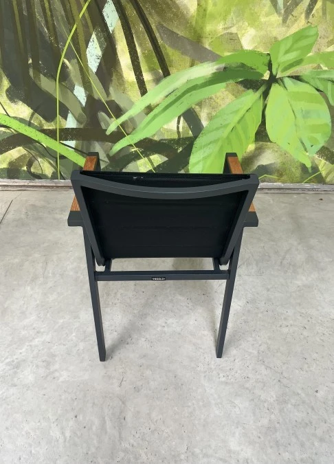 Sedia da esterno (color grigio antracite) COLLEZIONE NOFI 2.0 HIGOLD MILANO