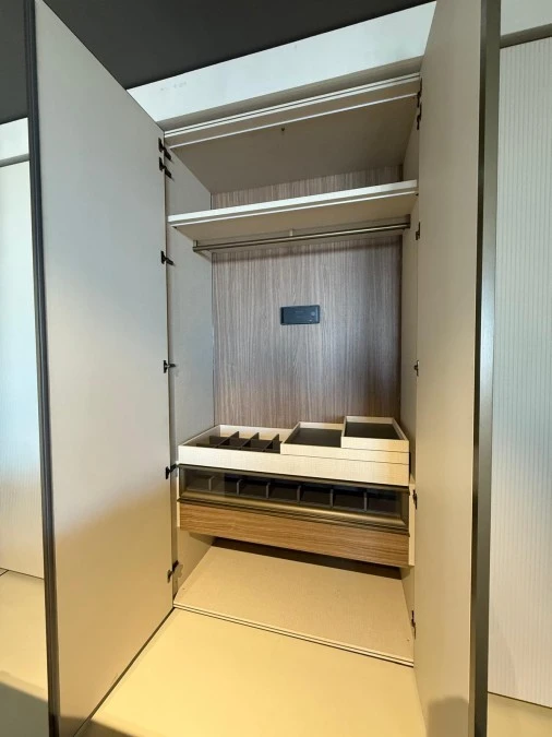 Armadio battente Molteni&C. Gliss Master Bamboo
