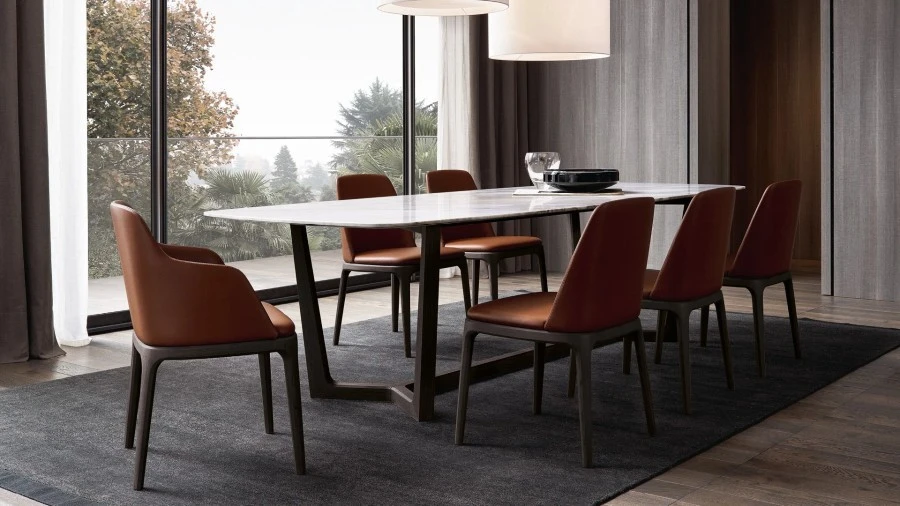 Tavolo rettangolare Poliform Concorde