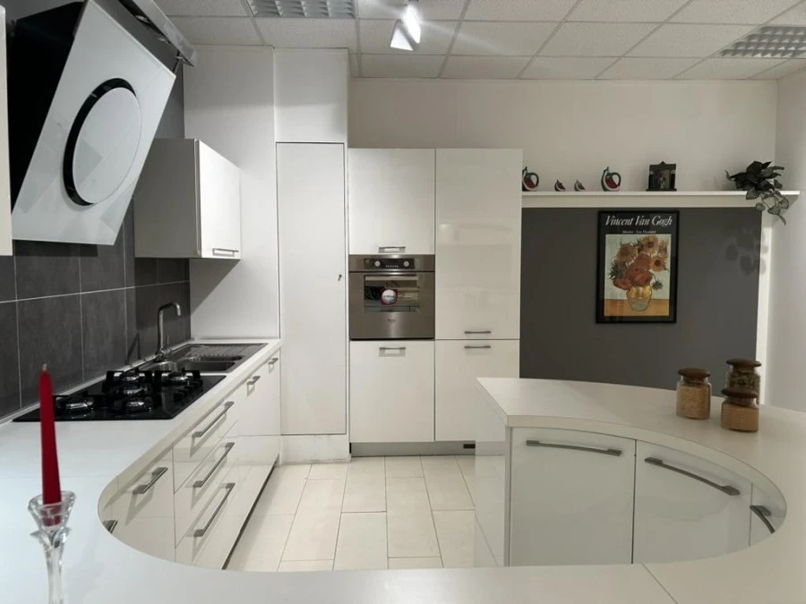 Cucina con penisola Spagnol Cucine PLANA