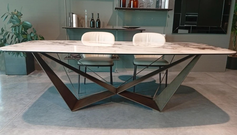 Tavolo ovale Cattelan Italia Skorpio