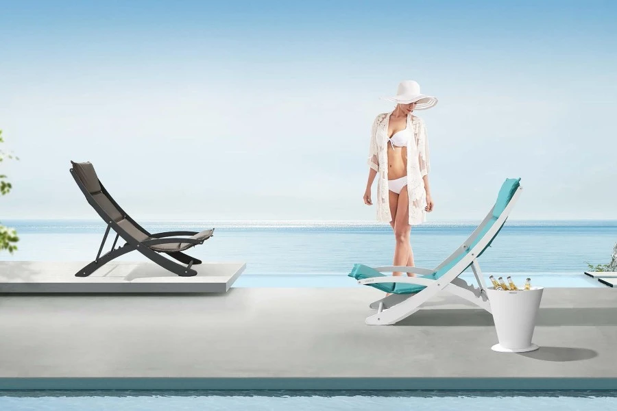 Sdraio da esterno COLLEZIONE HAWAII HIGOLD MILANO
