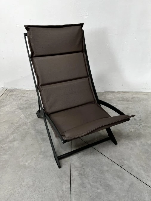 Sdraio da esterno (color grigio antracite) COLLEZIONE HAWAII HIGOLD MILANO